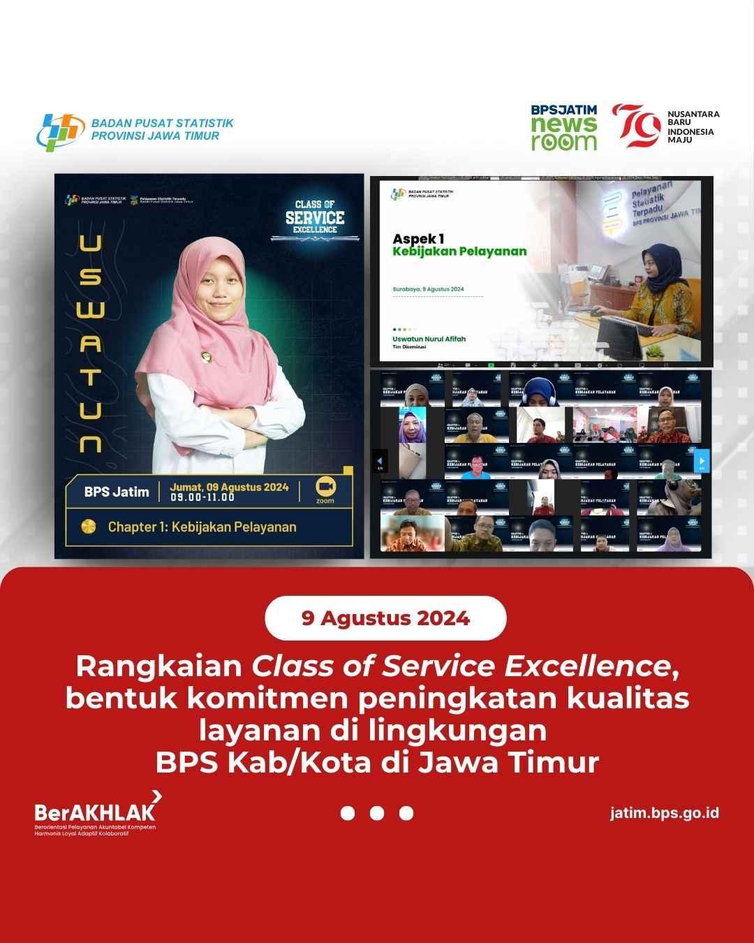 Class of Service Excellence: Kebijakan Pelayanan