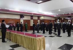 Inauguration of Administrative, Supervisor, Functional and Oath-taking for East Java BPS Employees