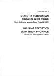 STATISTICS IN JAWA TIMUR PROVINCIAL RESULT OF REGIONAL BUILDING CENSUS POPULATION 2000