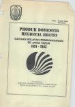 PRODUK DOMESTIK REGIONAL BRUTO SATUAN WILAYAH PEMBANGUNAN JAWA TIMUR 1991-1993