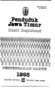 JAWA TIMUR PEOPLE OF MIDDLE REGISTRATION RESULTS IN 1993