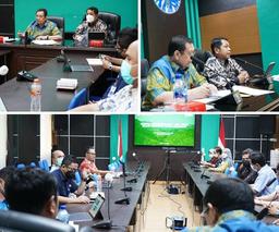 Kepala BPS Jatim Sebagai Narasumber FGD Dalam Riset Kerjasama BRIN & BPS