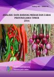 Analysis of Onion and Chili Data of Jawa Timur Province 2016