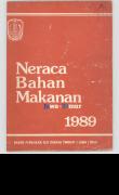 NERACA BAHAN MAKANAN JAWA TIMUR 1989