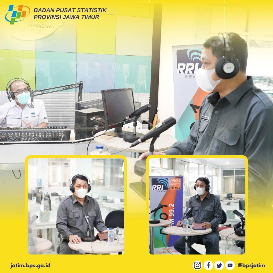 Undangan siaran radio RRI Pro 1 Surabaya 99,2 FM