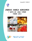 Indeks Harga Konsumen 7 Kota Di Jawa Timur 2011