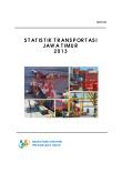 Statistik Transportasi Jawa Timur 2013