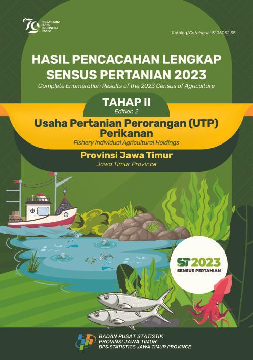 Hasil Pencacahan Lengkap Sensus Pertanian 2023 - Tahap II: Usaha Pertanian Perorangan (UTP) Perikanan Provinsi Jawa Timur