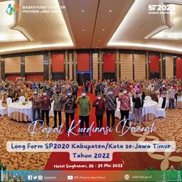 Rakorda LFSP2020 Kabupaten/Kota se-Jawa Timur Tahun 2022