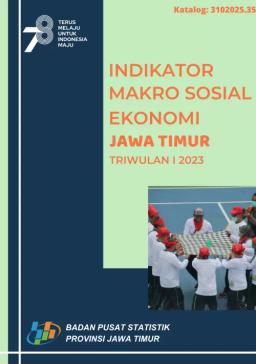 INDIKATOR MAKRO SOSIAL EKONOMI JAWA TIMUR  TRIWULAN I - 2023