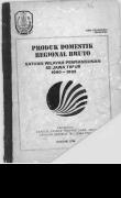 Produk Domestik Regional Bruto Provinsi Jawa Timur 1990-1992