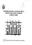 INDEKS HARGA KONSUMEN 4 KOTA DI JAWA TIMUR TAHUN 2002