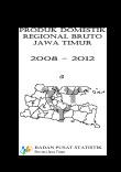 Produk Domestik Regional Bruto Jawa Timur 2008-2012