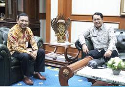 Head of BPS of East Java Province visited OJK Kanreg IV East Java Office