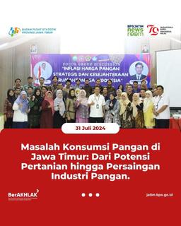 BPS Jatim Hadiri FGD Skenario Kebijakan Harga dan Pendapatan