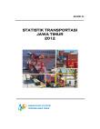 Jawa Timur Transportation Statistics 2012