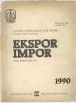 STATISTICS OF FOREIGN TRADE EXPORT OF JAWA TIMUR IMPORT 1990