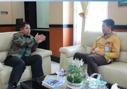 The visit of the head of the Representative Office of the BKKBN jawa Timur Province