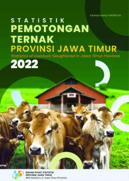 Statistik Pemotongan Ternak Provinsi Jawa Timur 2022