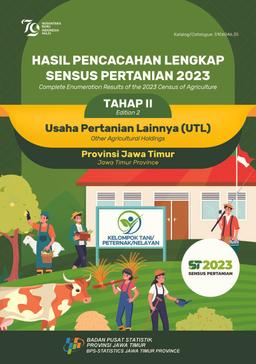 Hasil Pencacahan Lengkap Sensus Pertanian 2023 - Tahap II  Usaha Pertanian Lainnya (UTL) Provinsi Jawa Timur