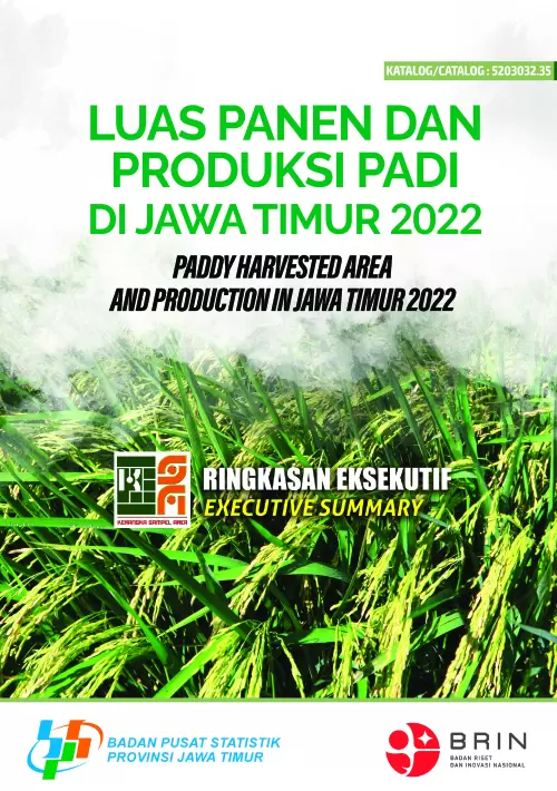 Ringkasan Eksekutif Luas Panen dan Produksi Padi di Jawa Timur 2022